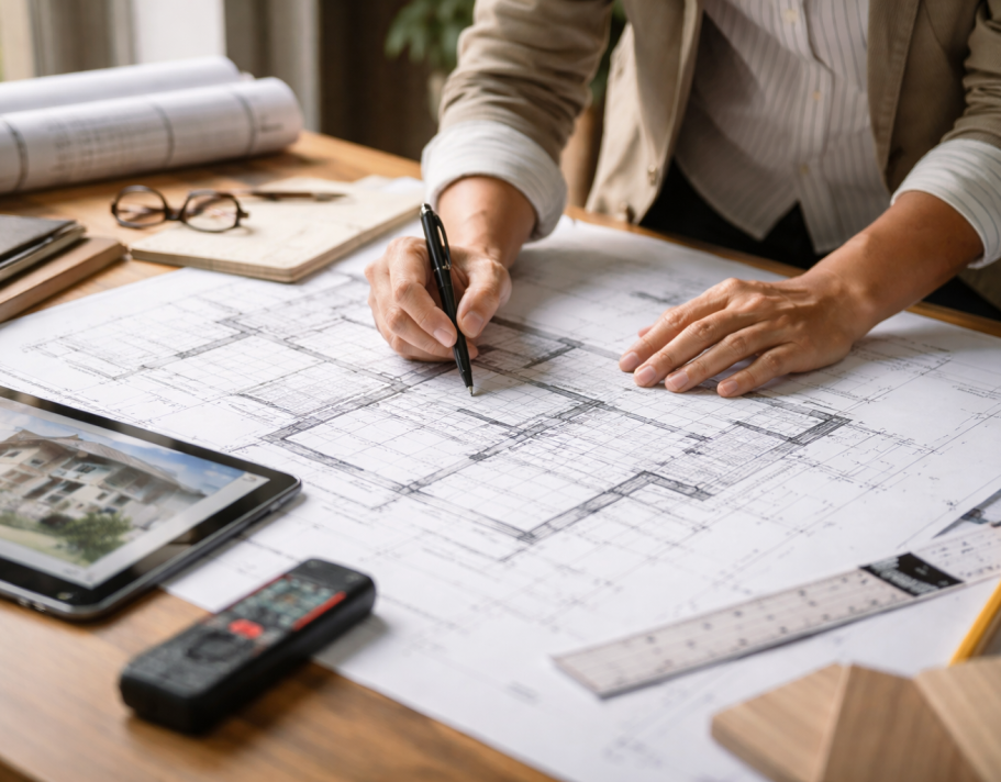À qui s’adresse le conseil architectural Analyse de plans et étude du potentiel d’un bien immobilier