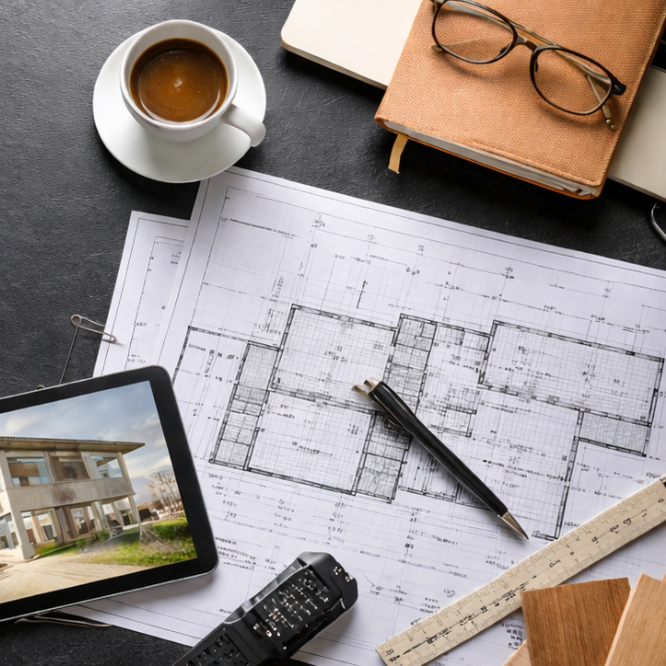 Conseil architectural Plans architecturaux et analyse du potentiel immobilier