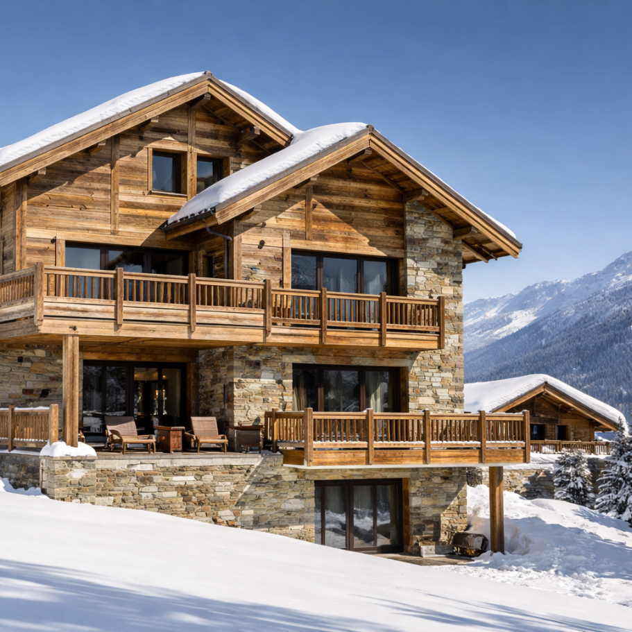 Chalet en Haute-Savoie et évaluation de bien atypique